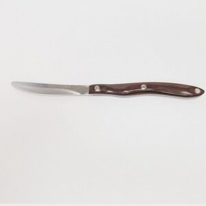 Cutco 59 Steak Knife  Straight Blade Dark Brown Handle Fresh Factory Sharpened